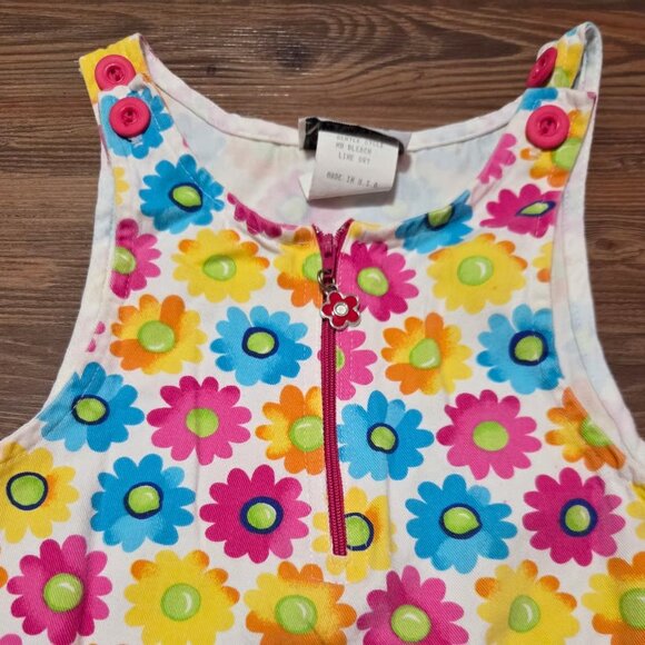 Vintage Niki-Lee Bright Floral Dress - Picture 2 of 5